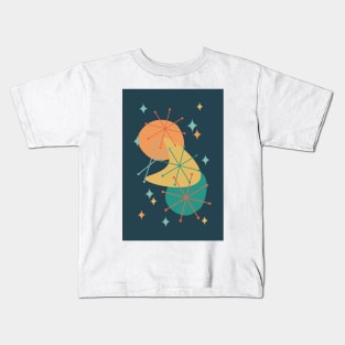 Atomic Age Mid Century Modern Composition I Kids T-Shirt